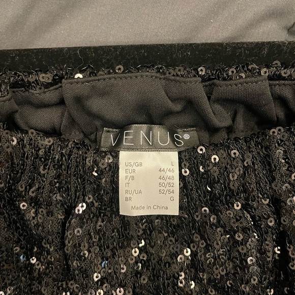 Venus ~ Sequin off the shoulder dress - NWOT - Picture 4 of 5